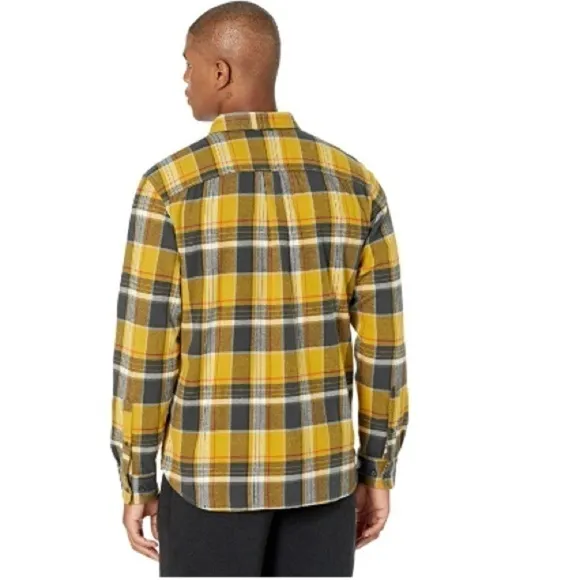 The North Face Men's Arroyo Flannel Shirt - Mineral Gold Large Half XXL