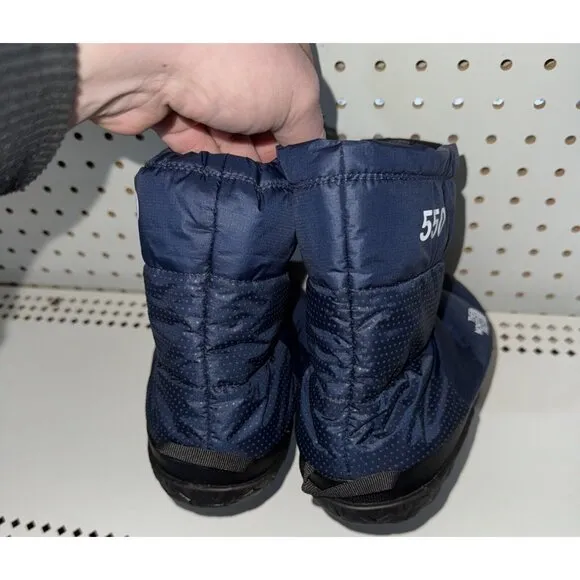 The North Face Nuptse Apres Mens 550 Goose Down Insulated Winter Booties Size 7