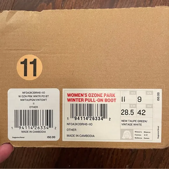 The North Face women’s Ozone Park boots