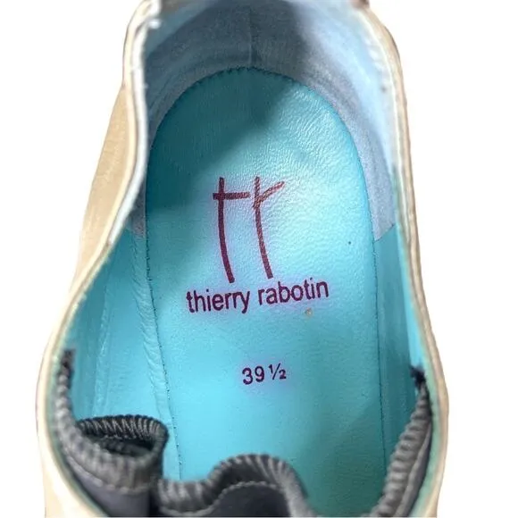 Thierry Rabotin Women's Layla Shoes Lace Up Oxfords Metallic 39.5 US 9