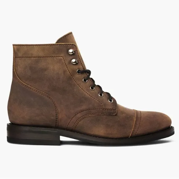 THURSDAY BOOT CO. Men's Brown Leather Captain Boots