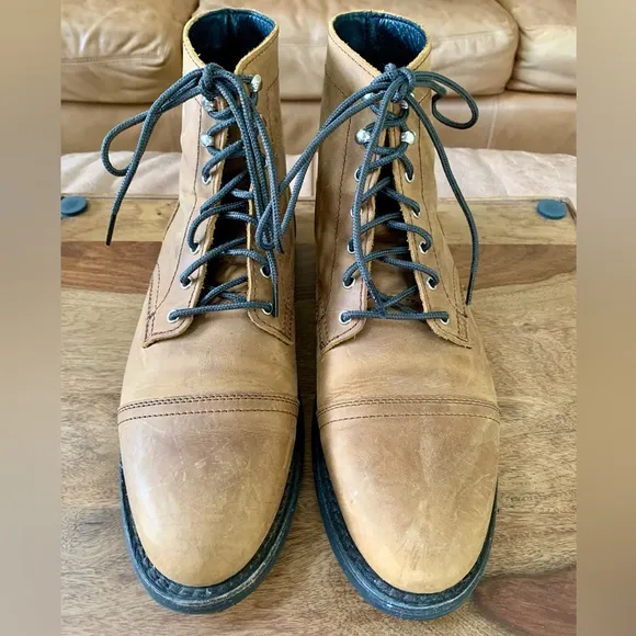 THURSDAY BOOT CO. Men's Brown Leather Captain Boots