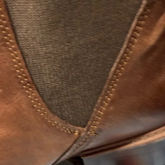 Timberland Brown Ankle Boots  and Elastic Side Panels