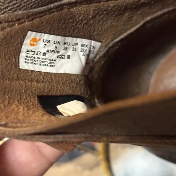 Timberland Brown Ankle Boots  and Elastic Side Panels