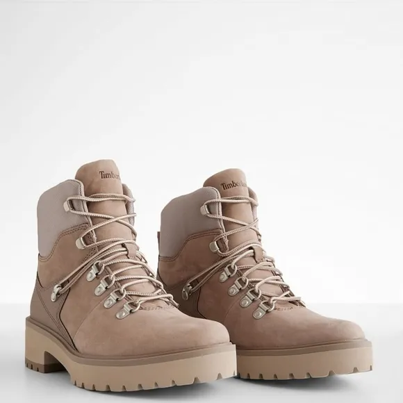Timberland Carnaby Cool Hiker Leather Lace-Up Boots Size 7