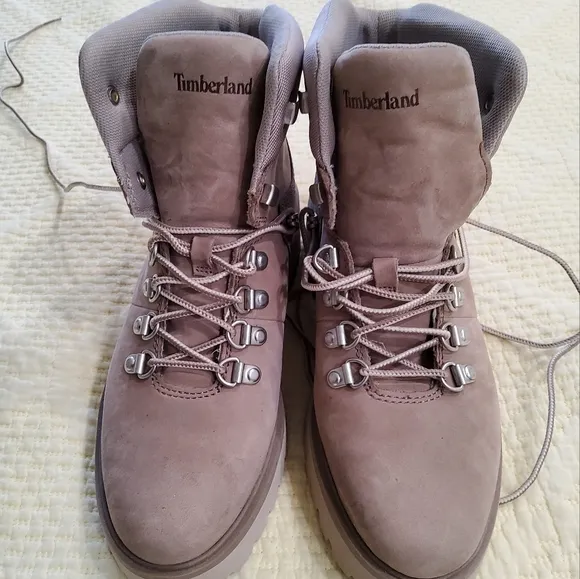 Timberland Carnaby Cool Hiker Leather Lace-Up Boots Size 7