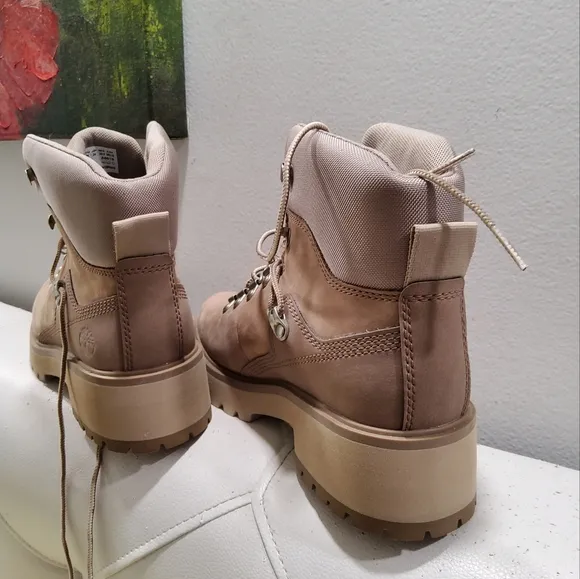 Timberland Carnaby Cool Hiker Leather Lace-Up Boots Size 7