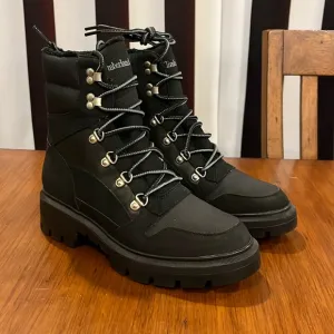 Timberland Cortina Valley WP Warm Lined Boots Black leather new Women’s Size 7