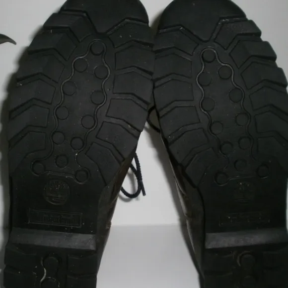 TIMBERLAND Euro Leather Hiking Boots 9.5  Thick Lug Sole