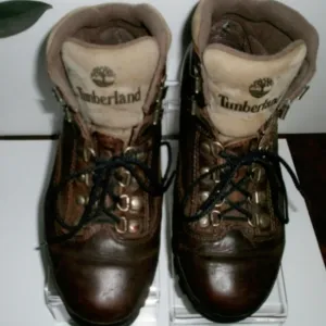 TIMBERLAND Euro Leather Hiking Boots 9.5  Thick Lug Sole