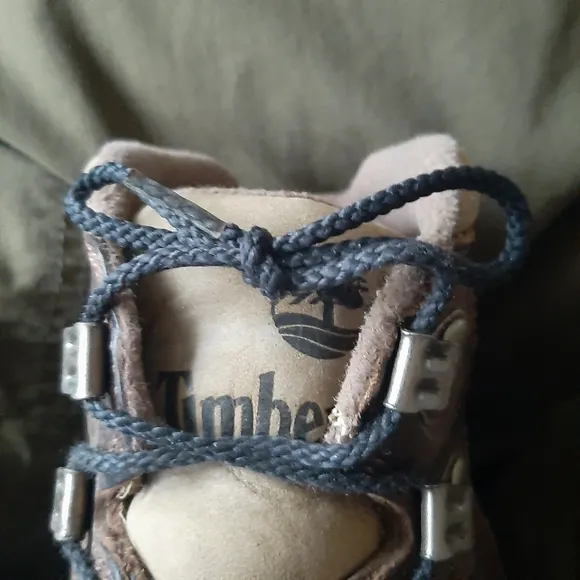 TIMBERLAND Euro Leather Hiking Boots 9.5  Thick Lug Sole
