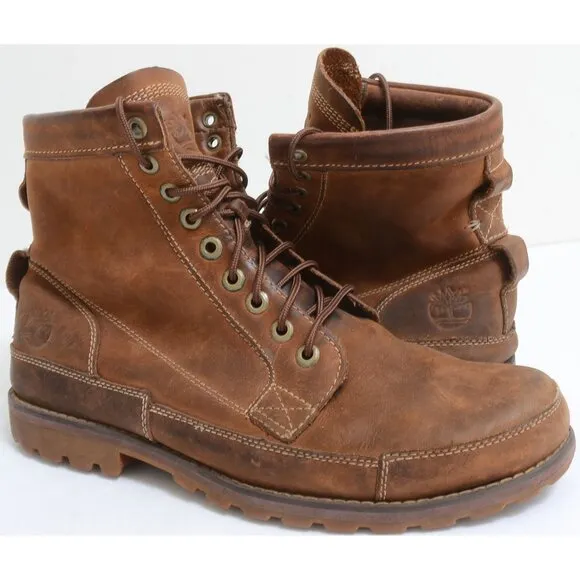 Timberland Men's Earthkeeper Leather 6&quot; Lace-Up Boot Hiking Outdoor Size 10.5