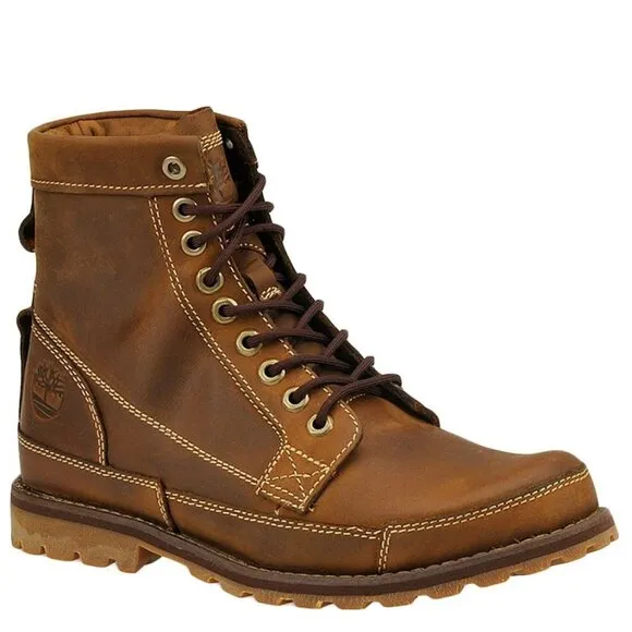 Timberland Men's Earthkeeper Leather 6&quot; Lace-Up Boot Hiking Outdoor Size 10.5