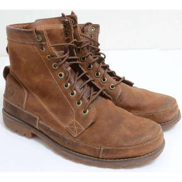 Timberland Men's Earthkeeper Leather 6&quot; Lace-Up Boot Hiking Outdoor Size 10.5