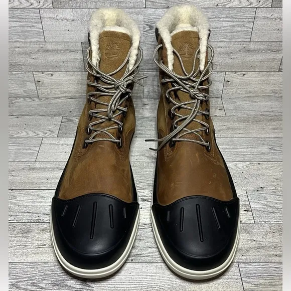 Timberland Men's Size 11 Ashwood Park 6&quot; WP Warm Lined Boots Brown