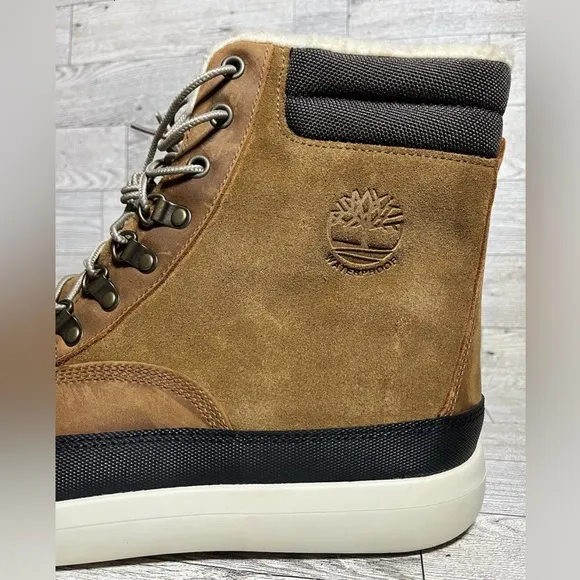 Timberland Men's Size 11 Ashwood Park 6&quot; WP Warm Lined Boots Brown