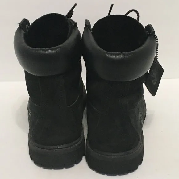 Timberland Women's 8.5 NWOT Leather Black Premium 6 in. Waterproof Boots