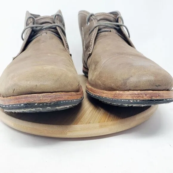Timberland Wodehouse Chukka Boots Mens 10 Brown Leather Ankle Shoe Office Casual