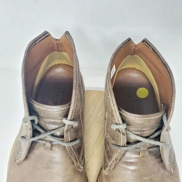 Timberland Wodehouse Chukka Boots Mens 10 Brown Leather Ankle Shoe Office Casual