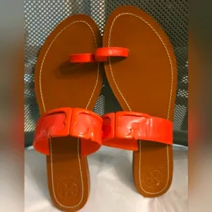 Tory Burch Marcia Toe Ring Sandals size 10.5 M