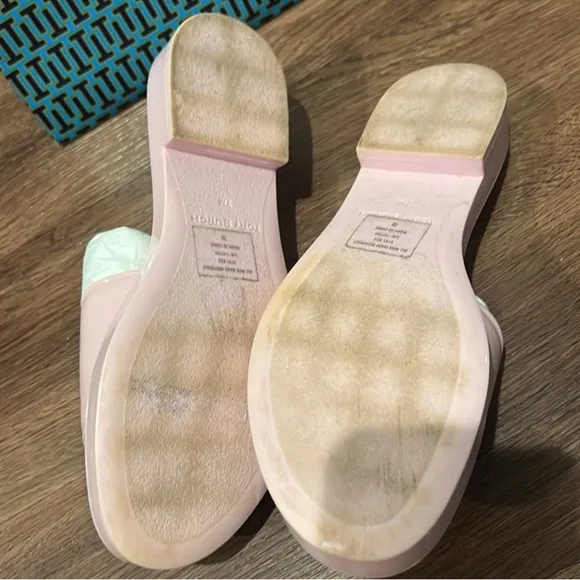 Tory Burch Pink Slide Sandals