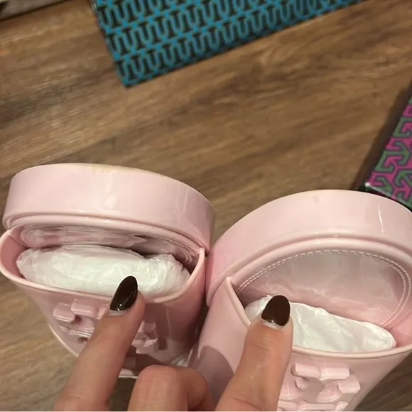 Tory Burch Pink Slide Sandals