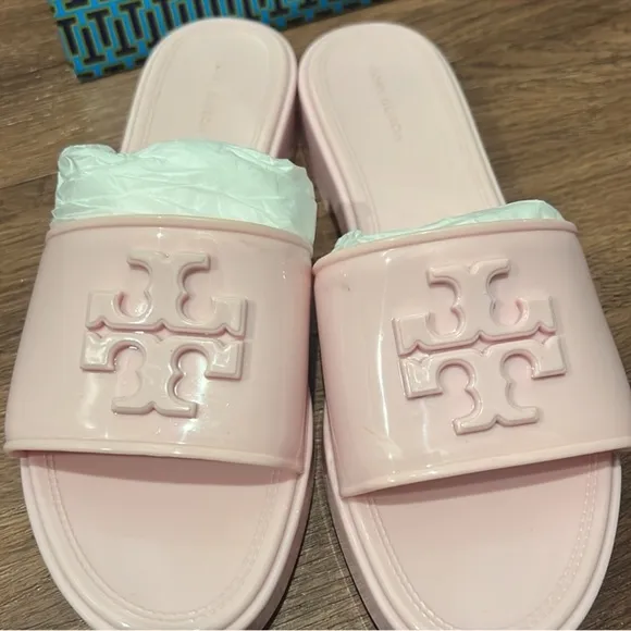 Tory Burch Pink Slide Sandals