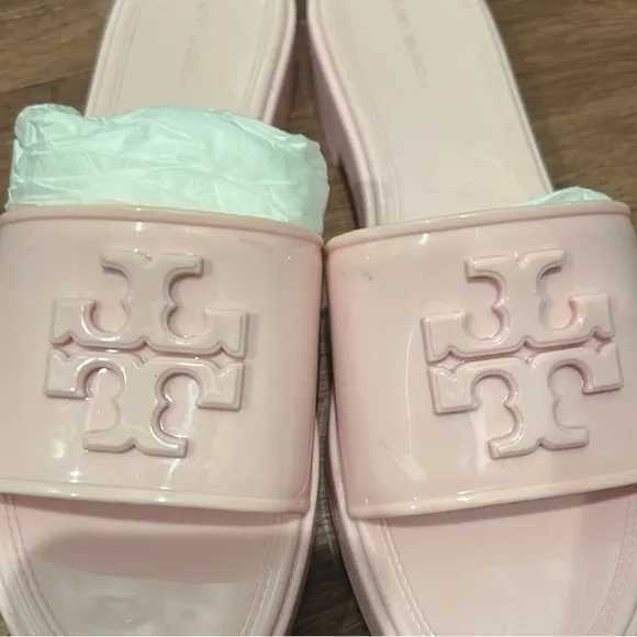Tory Burch Pink Slide Sandals