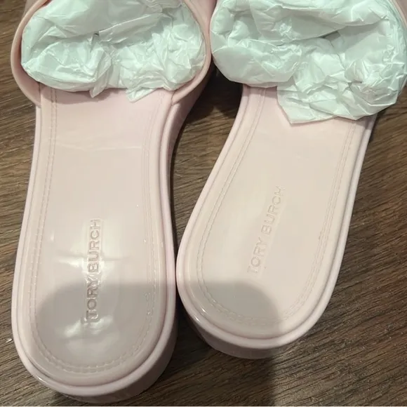 Tory Burch Pink Slide Sandals