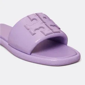Tory Burch Purple Minimalist Slide Sandals
