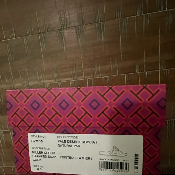 Tory Burch Sandals with Patterned Straps