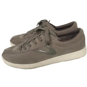 Tretorn Men’s Soft Mushroom Color Suede Nylite 2 Plus Lace Up Sneakers Size 9.5.
