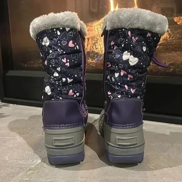 Tundra Perth Water resistant Thermolite insulation, zip up faux fur, snow boots