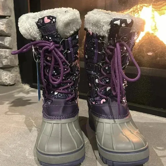 Tundra Perth Water resistant Thermolite insulation, zip up faux fur, snow boots