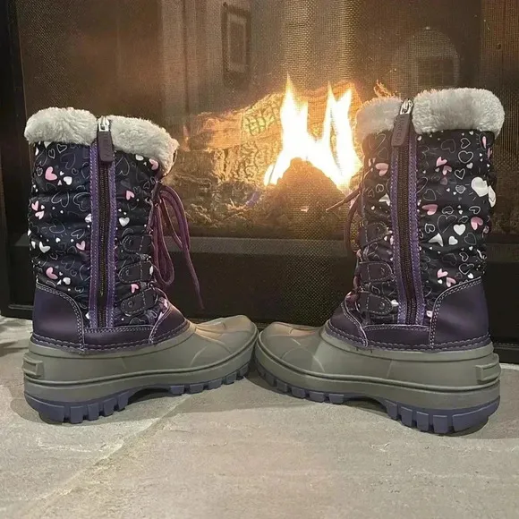 Tundra Perth Water resistant Thermolite insulation, zip up faux fur, snow boots