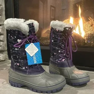 Tundra Perth Water resistant Thermolite insulation, zip up faux fur, snow boots