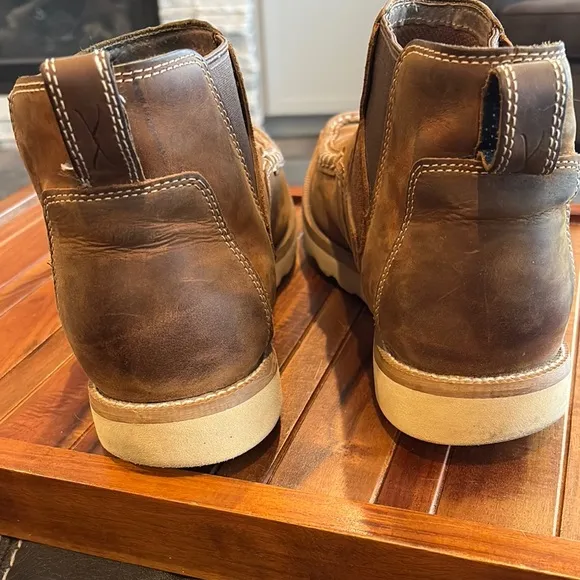 Twisted X Brown Casual Moc-Toe Boots