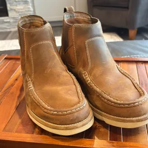 Twisted X Brown Casual Moc-Toe Boots