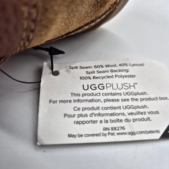 UGG Baby Rennon II Strappy Boots Size 02 -03 Months Chestnut (89)