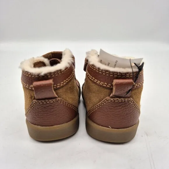 UGG Baby Rennon II Strappy Boots Size 02 -03 Months Chestnut (89)