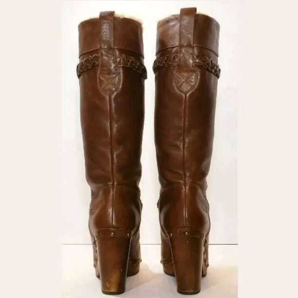 UGG Boots, Clog Heel, Shearling Lined, Size 7