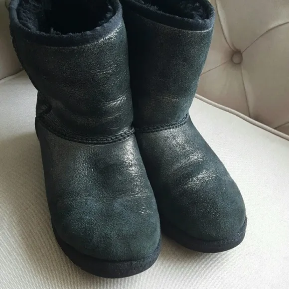 Ugg boots sheepskin warm girls shoes