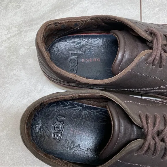 Ugg Cali Collapsible Wingtip Stout Leather Derby shoes 7