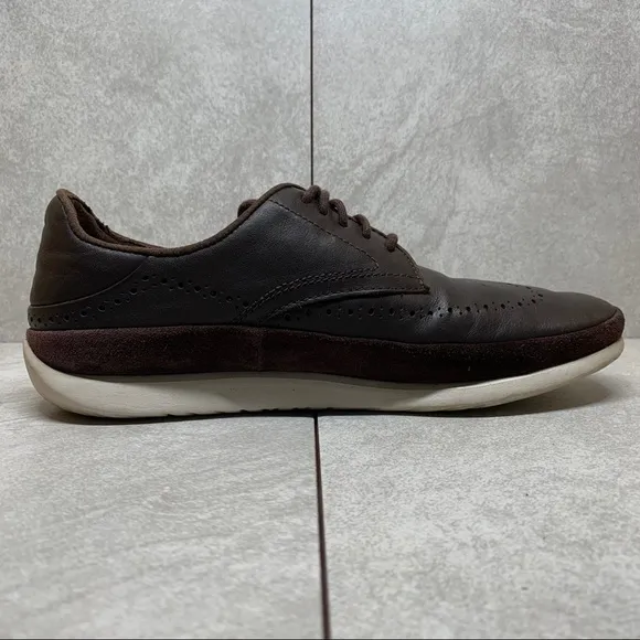 Ugg Cali Collapsible Wingtip Stout Leather Derby shoes 7
