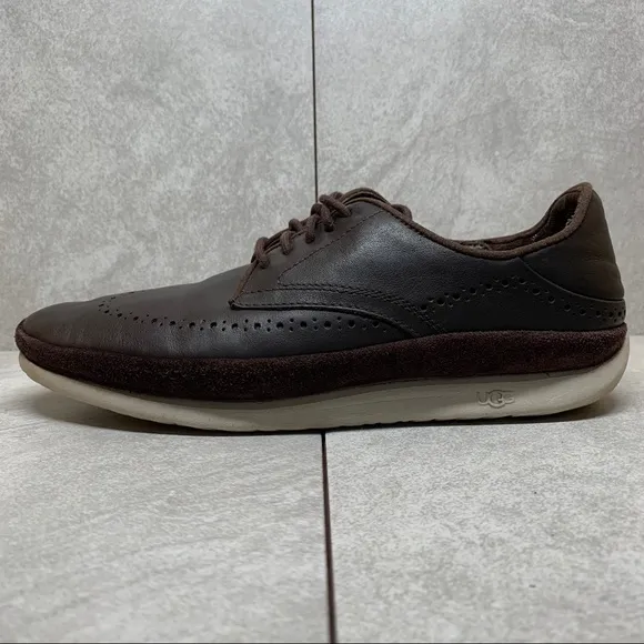Ugg Cali Collapsible Wingtip Stout Leather Derby shoes 7