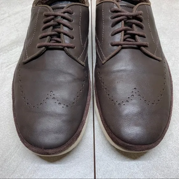 Ugg Cali Collapsible Wingtip Stout Leather Derby shoes 7