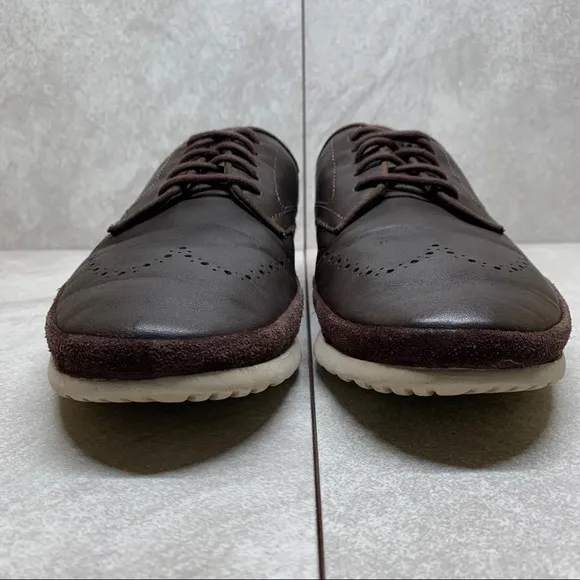 Ugg Cali Collapsible Wingtip Stout Leather Derby shoes 7