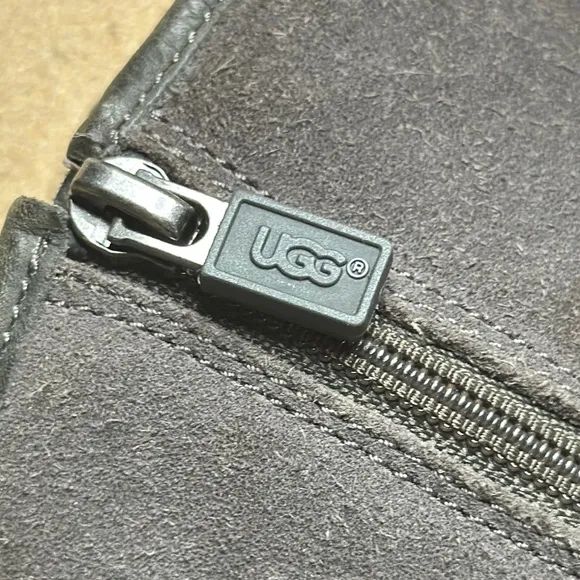UGG Gray Moto Buckle Boot Toddler Girls Size 7