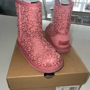UGG Kids Pink Leopard Boots
