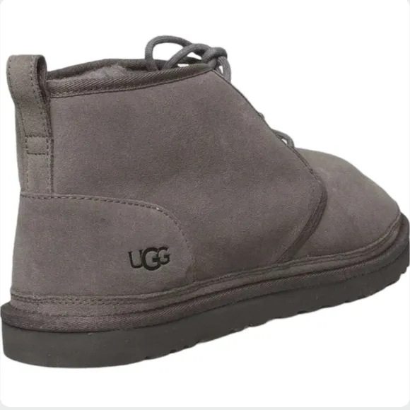 UGG Neumel Chukka Boots Charcoal Gray Men's Size 6 EXCELLENT CONDITION